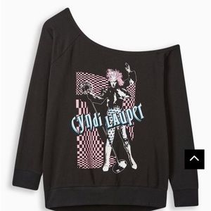 Torrid Cyndi Lauper sweatshirt